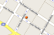 Udruga tjelesnih invalida Bjelovar - Lokacija