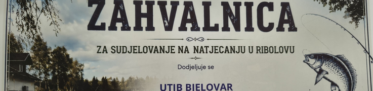 RIBOLOVCI UTIB-A NA NATJECANJE U RIBOLOVU 04.09.2026. – UOSI DARUVAR, PIR DARUVAR, ŠPORTSKI RIBNJAK  „JEZERO“